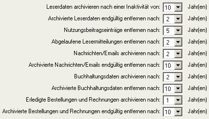 Datenarchivierung